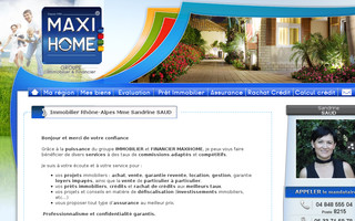 aubenas.maxihome.net website preview