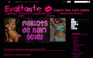 lingeriesexyglam.com website preview