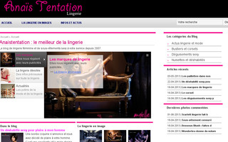 anaistentation.fr website preview