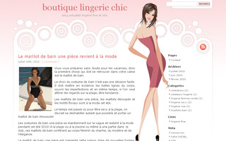boutiquelingeriechic.com website preview