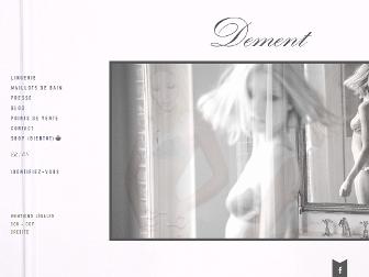 lingerie-dement.com website preview