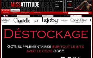missattitude.fr website preview