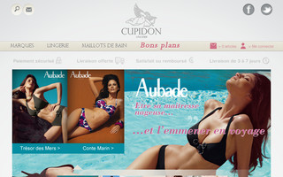 cupidonlingerie.fr website preview