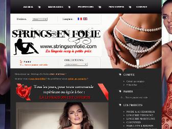 stringsenfolie.com website preview