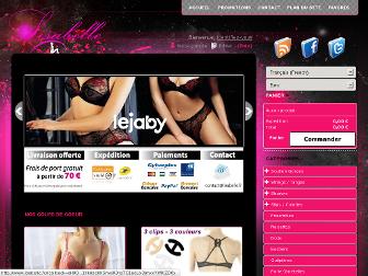 lisabelle.fr website preview