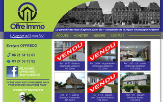 offre-immo-ardennes.fr website preview