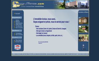 immo-france.com website preview