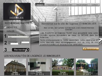 jd-immobilier08.fr website preview