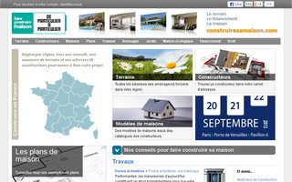 construiresamaison.com website preview