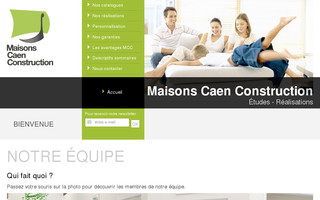 maisons-caen-construction.com website preview