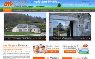 constructeur-maison-deltour.com website preview