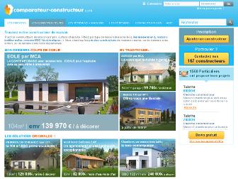 comparateur-constructeur.com website preview