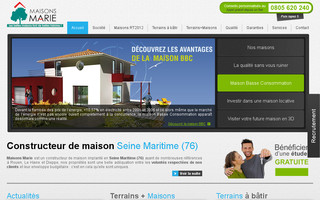 constructeur-maison-76.com website preview