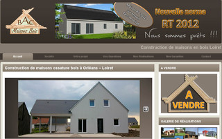 maisonsbois-bac.com website preview