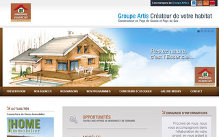 maisons-essenciel.fr website preview