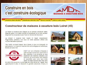 maison-ossature-bois-loiret-45.com website preview