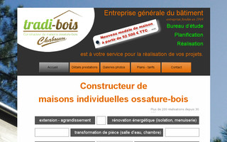 tradi-bois.com website preview