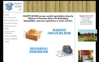 happyhome33.com website preview