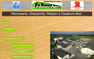 constructionsleboucher.com website preview