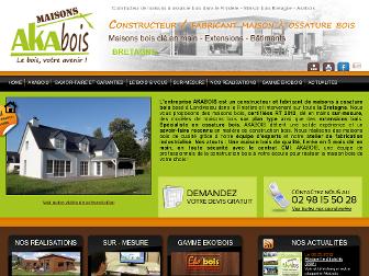 maisons-akabois.com website preview