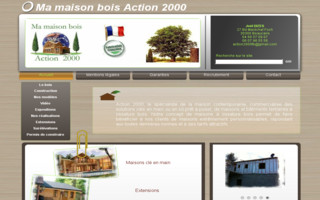 mamaisonbois-action2000.com website preview