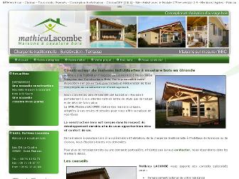 mathieu-lacombe.com website preview