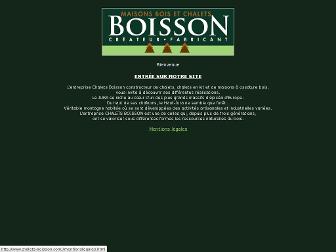 chalets-boisson.com website preview
