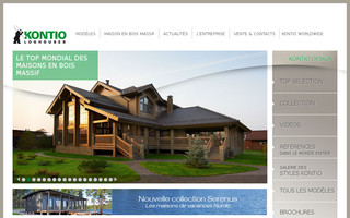 kontio.fr website preview