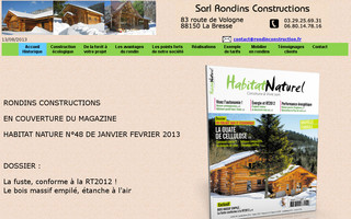 rondinconstruction.fr website preview