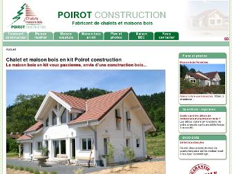 poirot-construction.fr website preview