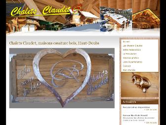 chaletsclaudet.com website preview