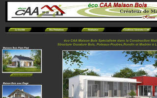 ecomaisonkit-ossature-bois.com website preview