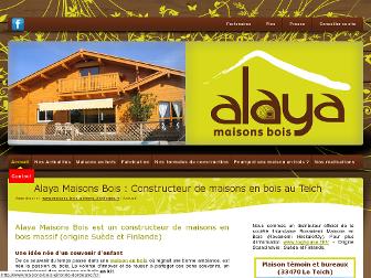 maisons-bois-gironde-dordogne.fr website preview