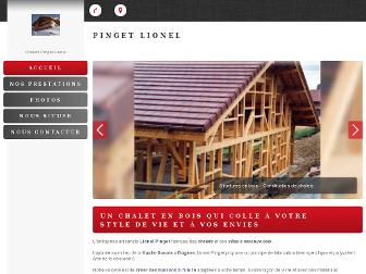 chalets-pinget.com website preview