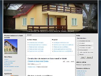 maison-en-bois.cyberomania.net website preview