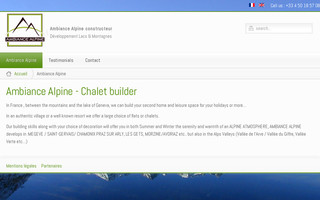 ambiance-alpine.com website preview