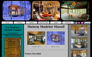 maisonmadriermassif.com website preview