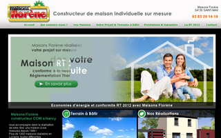 maisons-florene.fr website preview