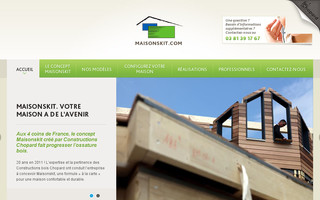 maisonskit.constructionschopard.com website preview