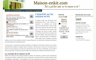 maison-enkit.com website preview