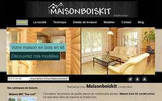 maisonboiskit.com website preview