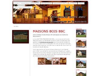 maisons-bois-bbc.fr website preview
