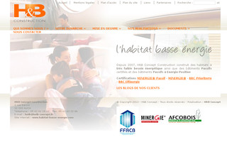 habitat-basse-energie.com website preview