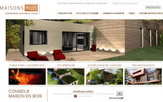 les-maisons-en-bois.com website preview