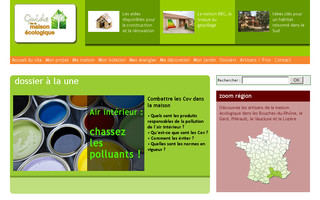 guidemaisonecologique.com website preview