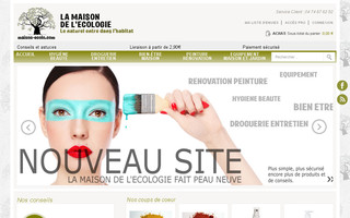 maison-ecolo.com website preview