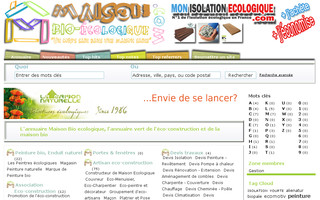 maison.bio-ecologique.com website preview