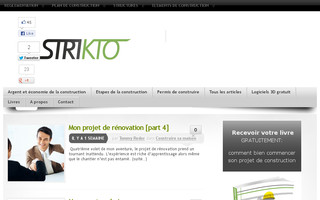 strikto.fr website preview
