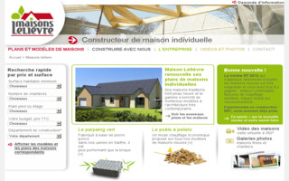 maisons-lelievre.fr website preview