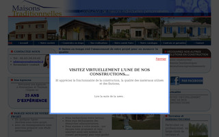 maisonstraditionnelles.fr website preview